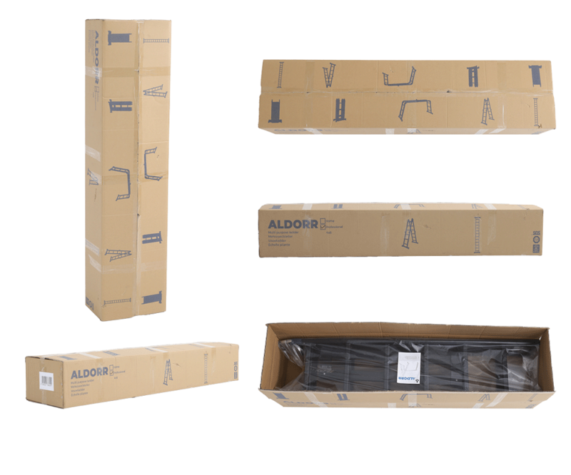 ALDORR Vouwladder 3.1 m 150 kg 4061