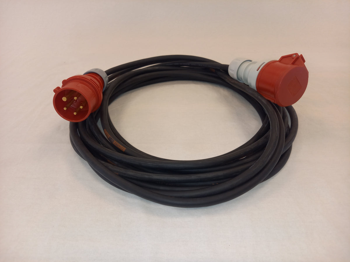 Titanex 16A 400V Krachtstroom Verlengkabel 5G1,5 Neopreen IP44