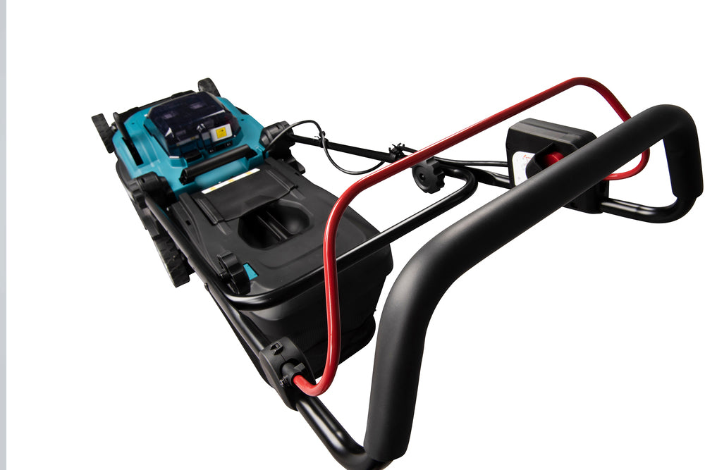 Makita DLM382PM2 Accu-Grasmaaier 38 cm 2x18V met 2x 4,0Ah Accu en Lader