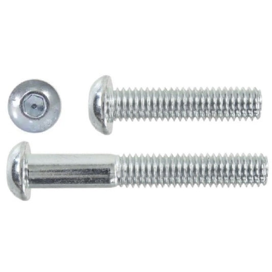 CM 7380082M030161 Linschroef met Binnenzeskant ISO 7380 10.9 Verzinkt M3x16
